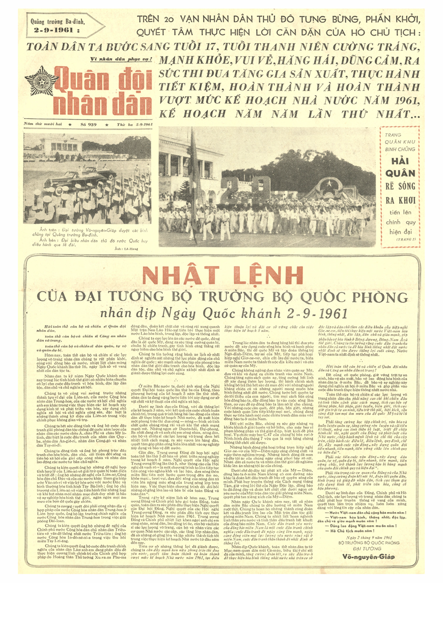 Ngày này năm xưa: 5-9-1954: Bác Hồ cảnh báo "đạn bọc đường"