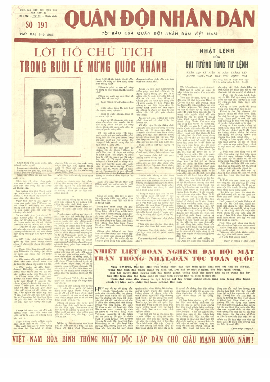Ngày này năm xưa: 5-9-1954: Bác Hồ cảnh báo "đạn bọc đường"