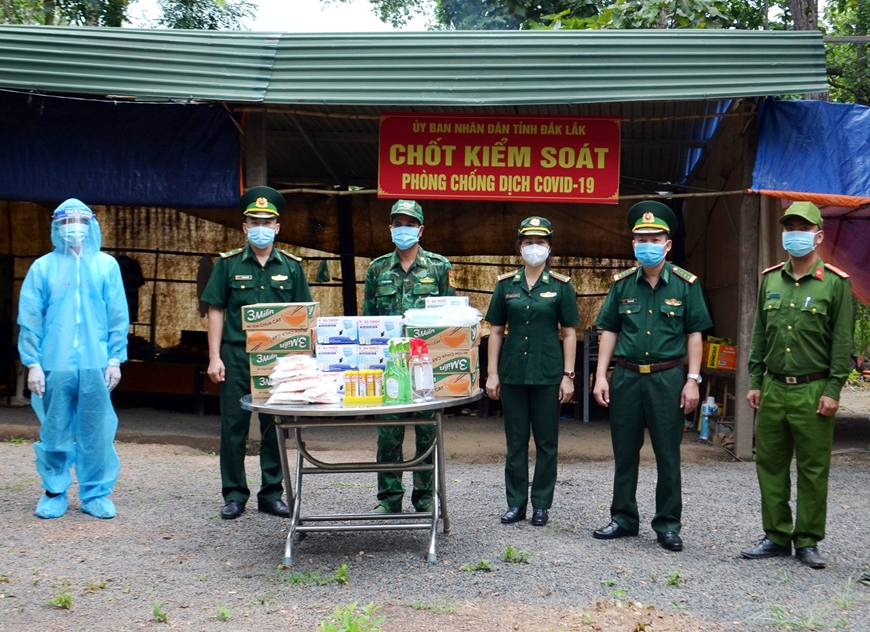 Các đơn vị, địa phương hỗ trợ người dân phòng, chống dịch Covid-19