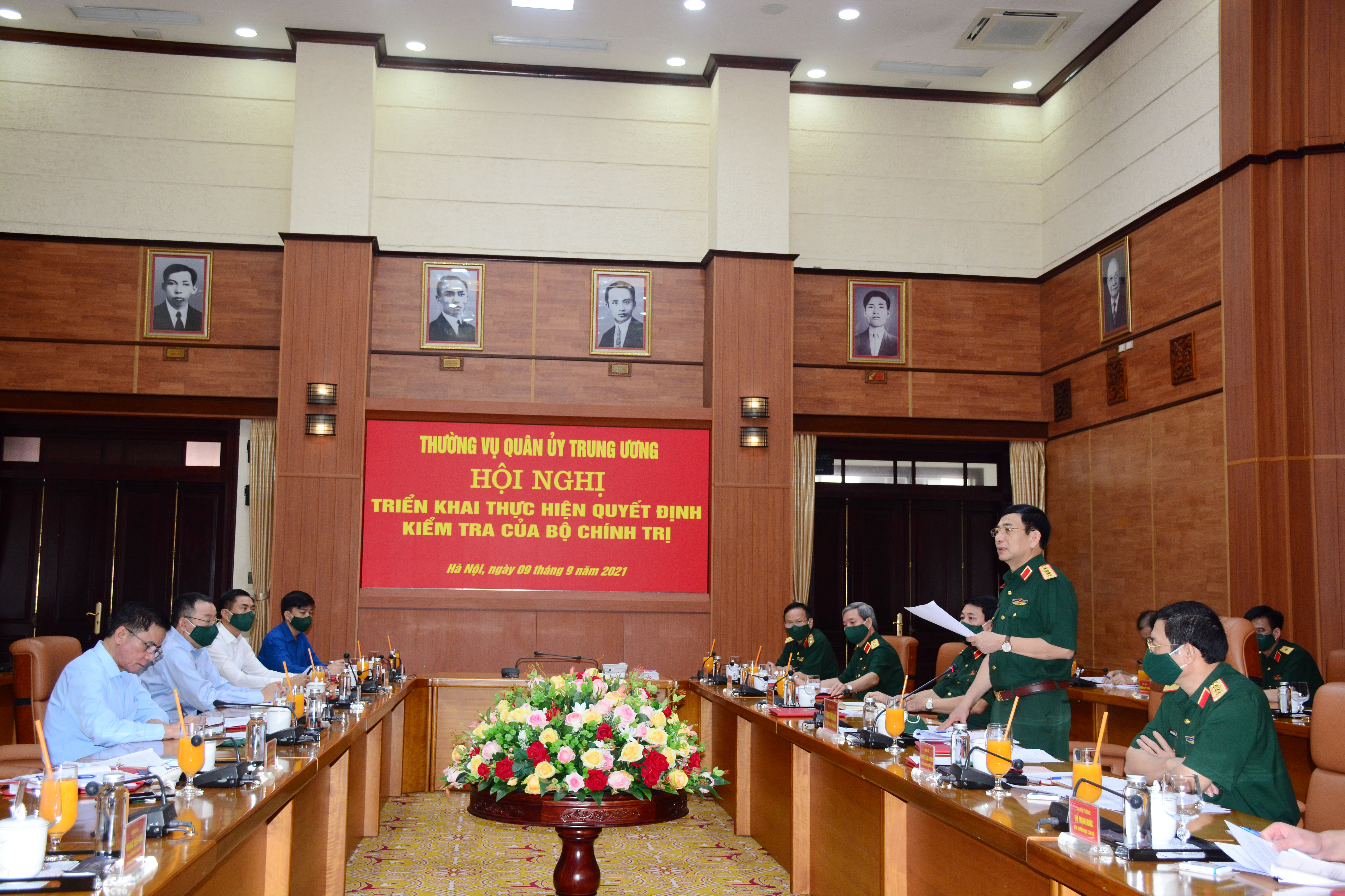 Triển khai thực hiện quyết định kiểm tra của Bộ Chính trị