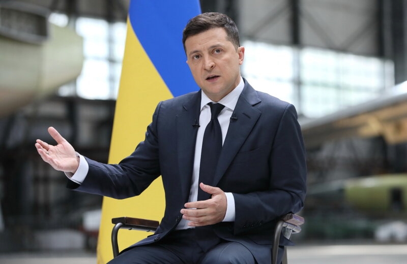 Tổng thống Ukraine Volodymyr Zelensky. Ảnh: Kyiv Post
