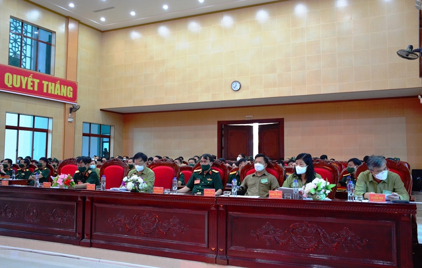 Quang cảnh khai mạc luyện tập diễn tập KVPT tỉnh Điện Biên năm 2021.
