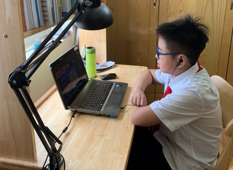 Tiết học trực tuyến không kéo dài như học trực tiếp