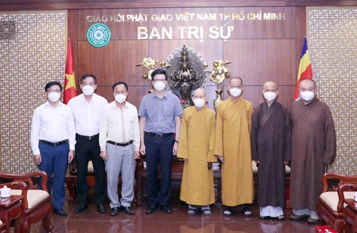 Ban Tôn giáo Chính phủ làm việc tại Thành phố Hồ Chí Minh
