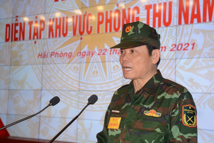 Diễn tập khu vực phòng thủ thành phố Hải Phòng năm 2021 khai mạc với nhiều nội dung mới