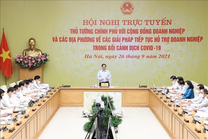 Thủ tướng Phạm Minh Chính: Mỗi doanh nhân, doanh nghiệp đều thể hiện khát vọng xây dựng đất nước ta bình an và phát triển