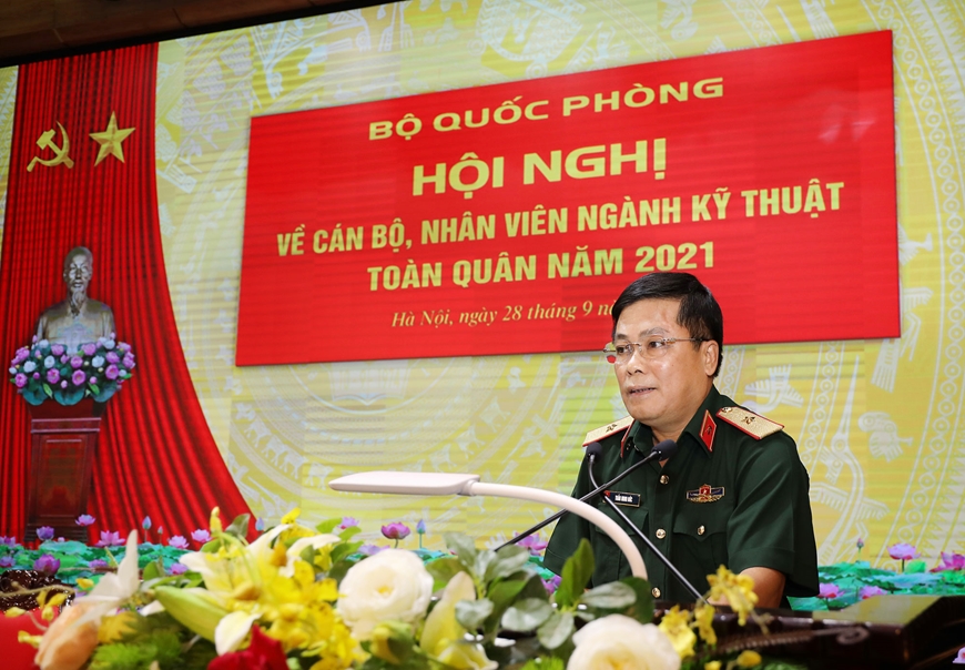 Hội nghị về cán bộ, nhân viên ngành kỹ thuật toàn quân năm 2021