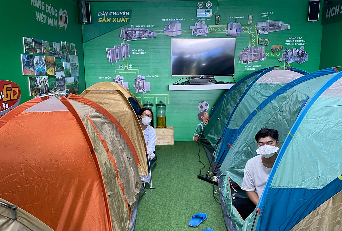 Tiếp sức cho công nhân lao động mùa dịch

