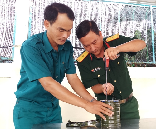  Lực lượng vũ trang tỉnh Cà Mau phát huy sáng kiến, cải tiến kỹ thuật


