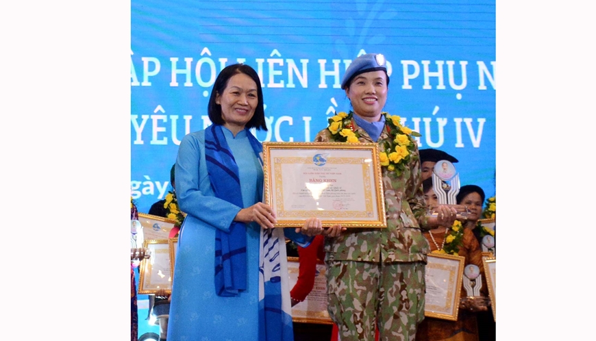 Nữ sĩ quan Việt Nam đầu tiên tham gia lực lượng gìn giữ hòa bình Liên hiệp quốc