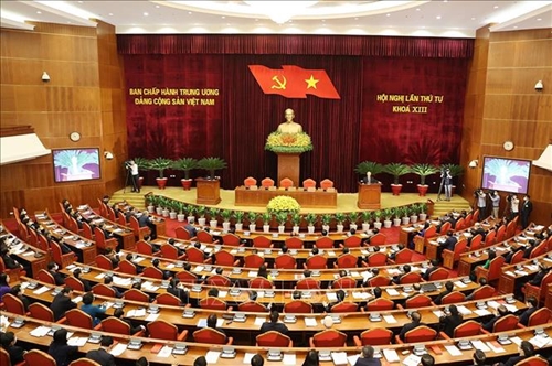 Bế mạc Hội nghị lần thứ tư, Ban Chấp hành Trung ương Đảng khóa XIII:Tổng Bí thư Nguyễn Phú Trọng nêu rõ cái mới trong xây dựng, chỉnh đốn Đảng 

