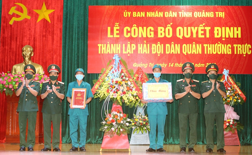 Thành lập Hải đội Dân quân thường trực tỉnh Quảng Trị