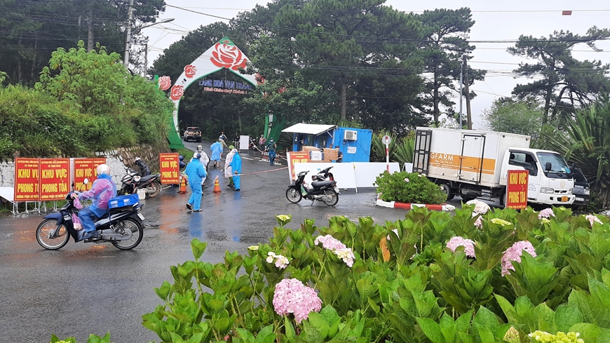 Phát hiện thêm nhiều chùm lây nhiễm Covid-19 tại Lâm Đồng