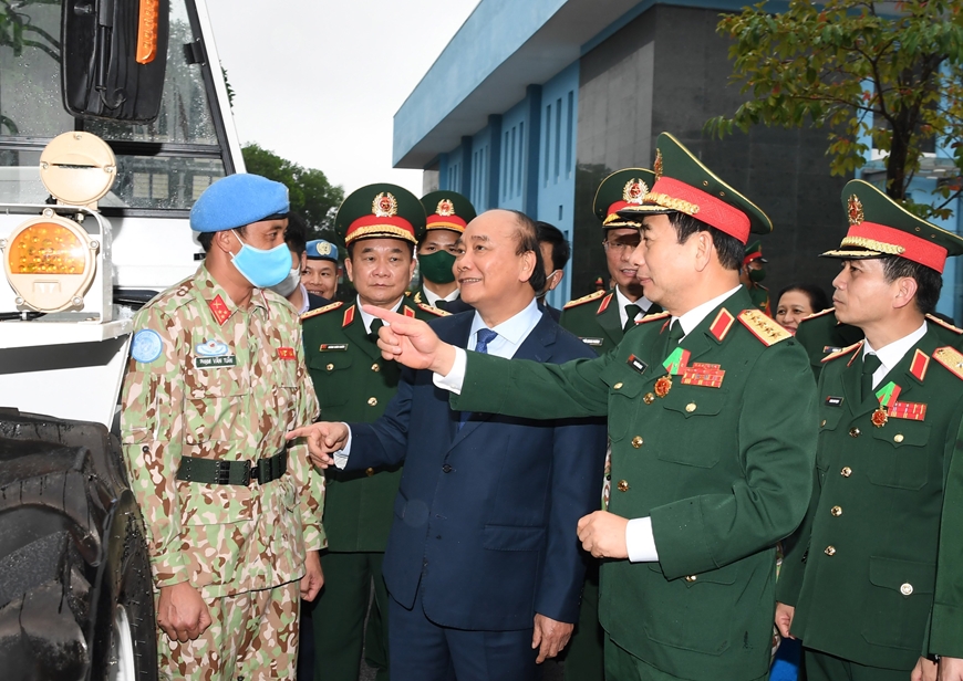 Tuyên dương các tập thể và cá nhân có thành tích xuất sắc trong tham gia hoạt động Gìn giữ hòa bình Liên hợp quốc