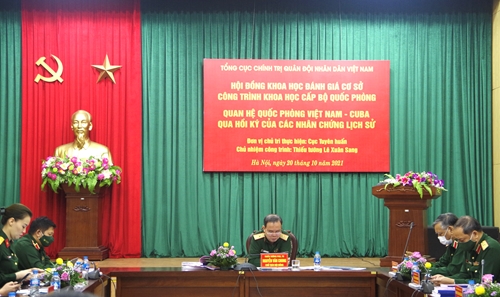 “Quan hệ quốc phòng Việt Nam - Cuba qua hồi ký của các nhân chứng lịch sử”
