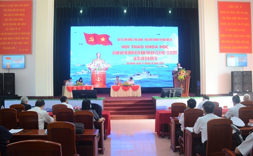 BTL Vùng 3 Hải quân và Học viện Chính trị KV III tổ chức Hội thảo về Đường Hồ Chí Minh trên biển