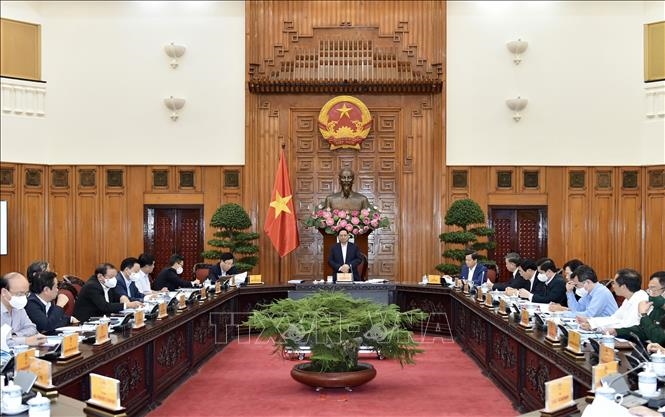 Thủ tướng Phạm Minh Chính chủ trì cuộc họp của Thường trực Chính phủ bàn về phục hồi kinh tế