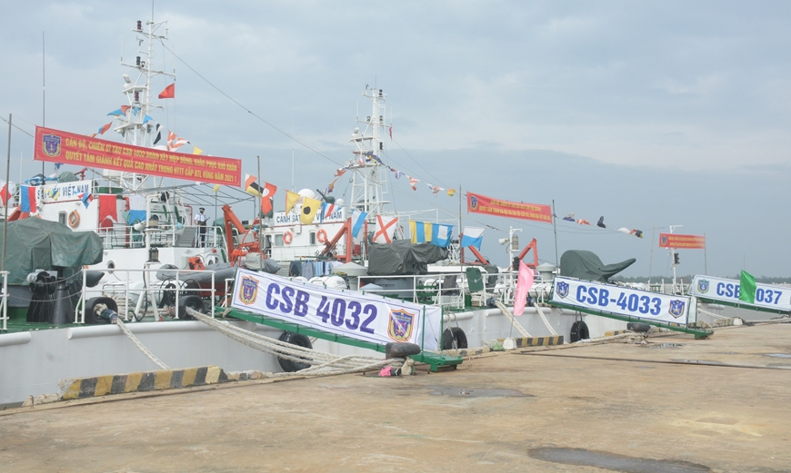 Bộ tư lệnh Vùng Cảnh sát biển 2 tổ chức Hội thi tàu tốt năm 2021