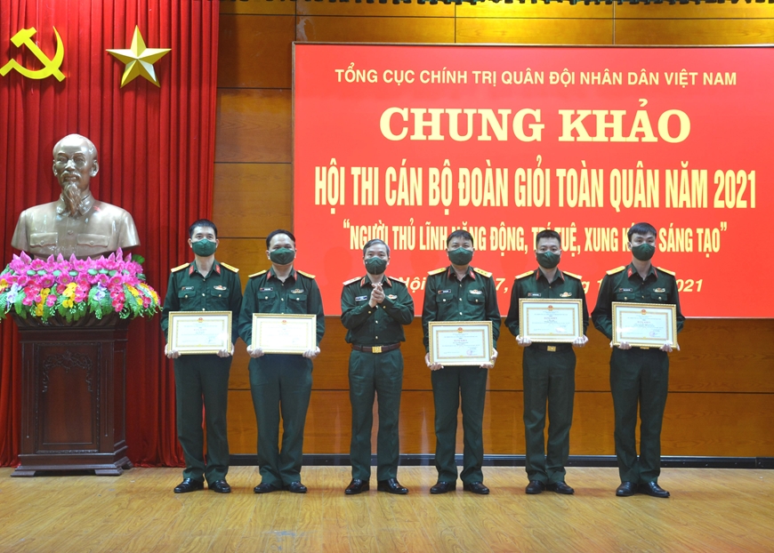 Hội thi Cán bộ đoàn giỏi toàn quân năm 2021 thành công tốt đẹp