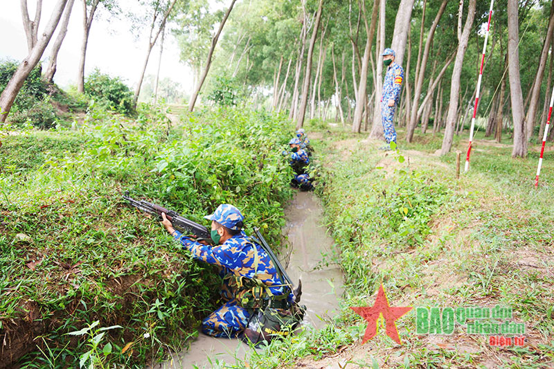 Lữ đoàn 962, Quân khu 9 kiểm tra diễn tập, bắn đạn thật năm 2021