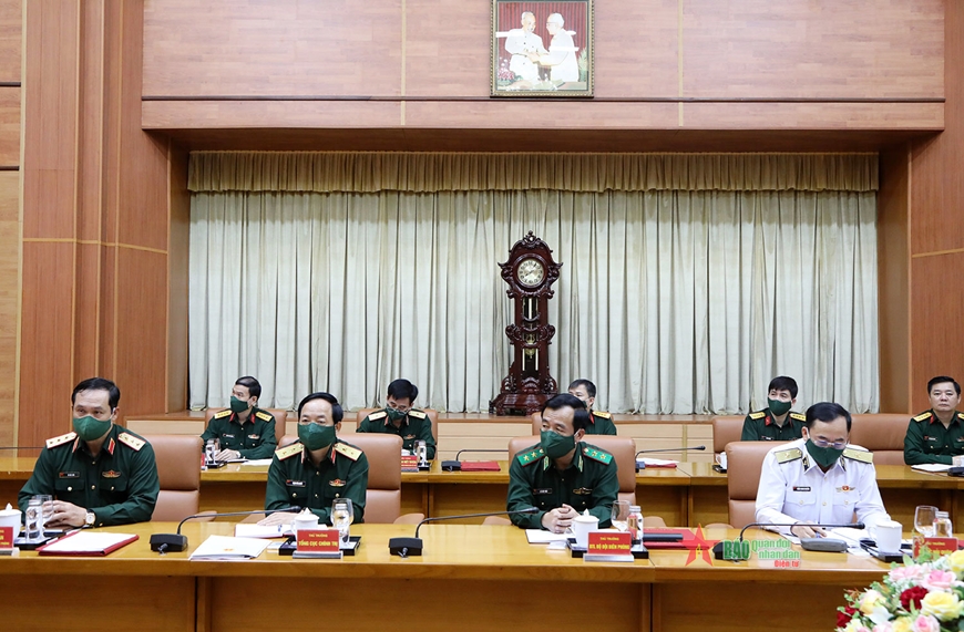 Đại tướng Phan Văn Giang chủ trì Hội nghị giao ban Bộ Quốc phòng tháng 10-2021