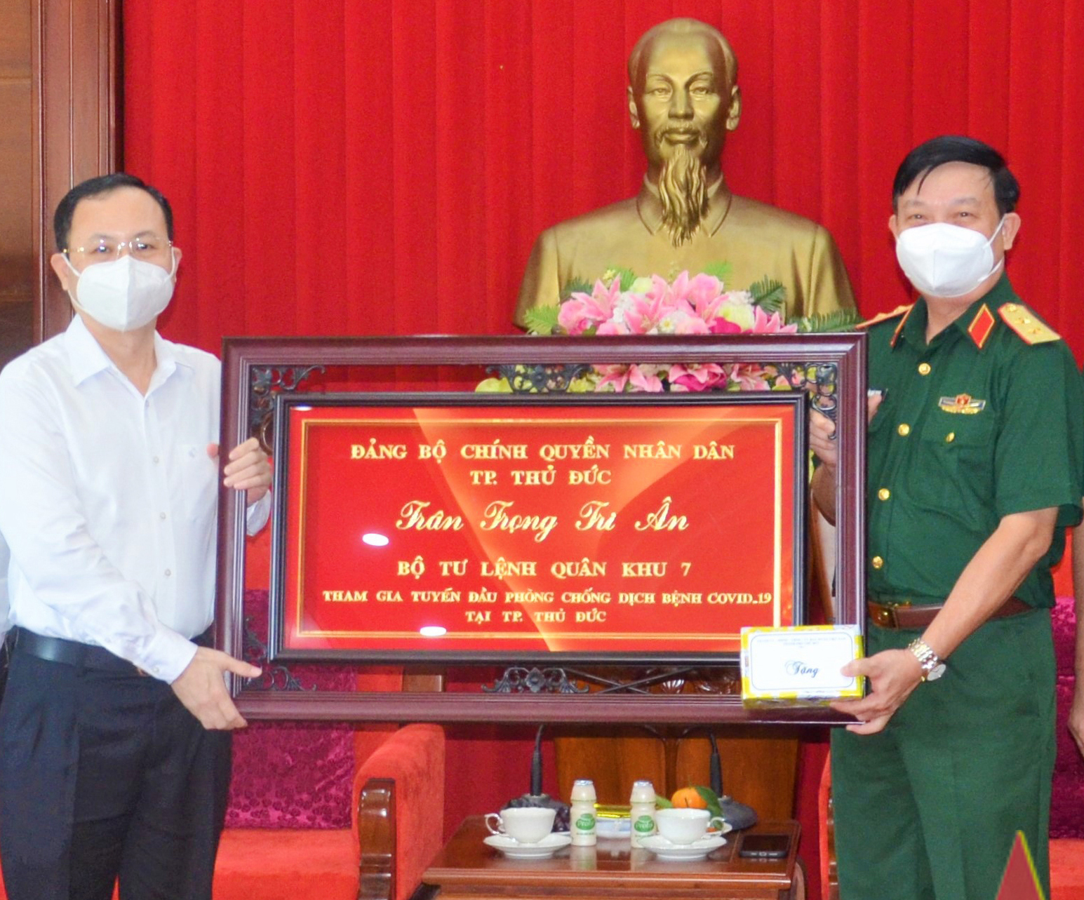 Các đơn vị, địa phương tri ân, hỗ trợ phòng, chống dịch