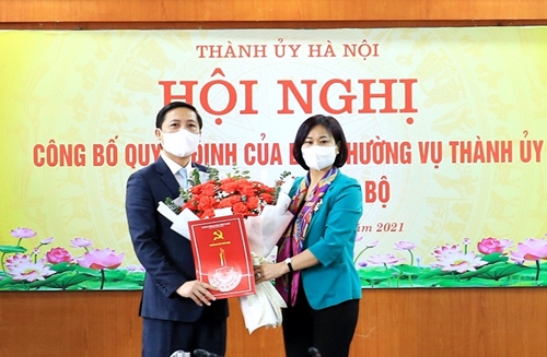 Hà Nội: Đồng chí Nguyễn Thanh Liêm được điều động giữ chức Bí thư Huyện ủy Mê Linh

