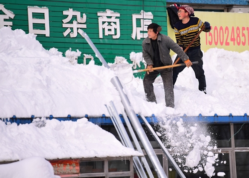 Bão tuyết kinh hoàng tàn phá miền Bắc Trung Quốc