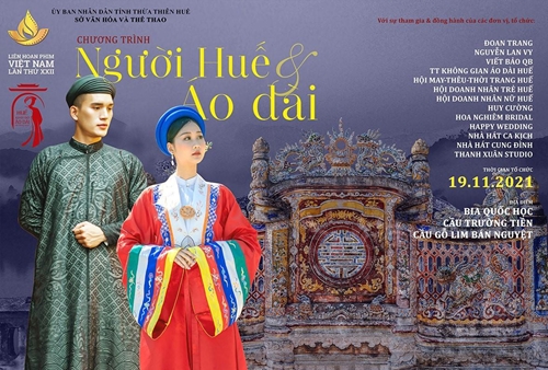 Tôn vinh áo dài trong Liên hoan phim Việt Nam lần thứ 22