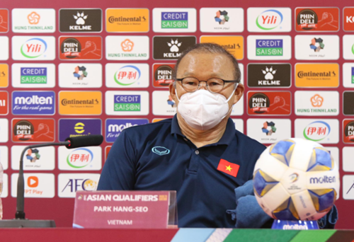Huấn luyện viên Park Hang-Seo: Hy vọng Việt Nam sẽ có điểm trước Saudi Arabia
