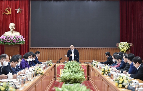 Thủ tướng Chính phủ Phạm Minh Chính làm việc tại tỉnh Cao Bằng     