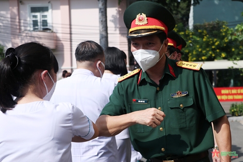 Bệnh viện Quân y 175 tăng cường nhân viên y tế cho TP Hồ Chí Minh