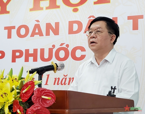 Trưởng ban Tuyên giáo Trung ương dự Ngày hội Đại đoàn kết tại Tây Ninh