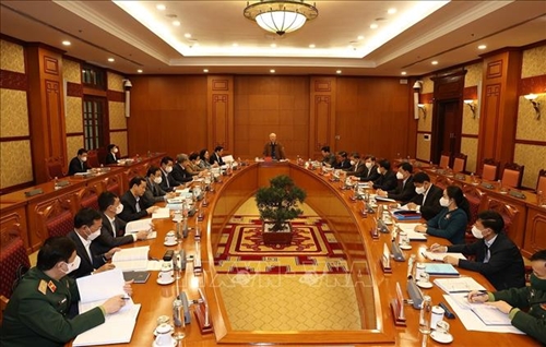 Tổng Bí thư Nguyễn Phú Trọng chủ trì họp Thường trực Ban Chỉ đạo Trung ương về phòng, chống tham nhũng, tiêu cực