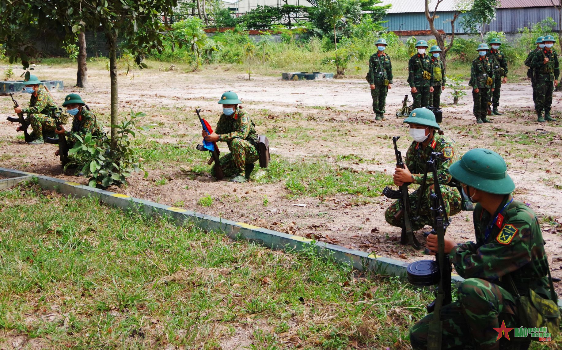 Đổi mới huấn luyện, diễn tập sát thực
