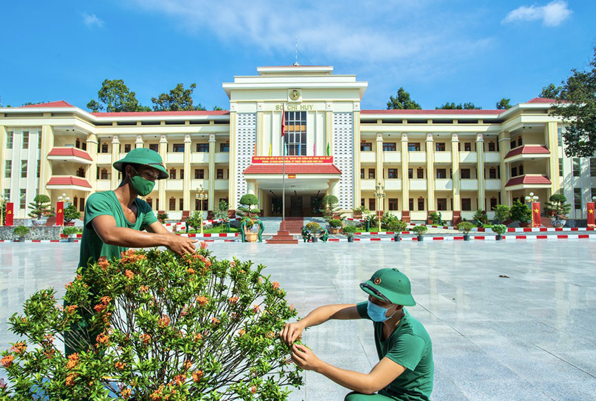 Chấm giải cuộc thi mô hình có cảnh quan môi trường sáng xanh sạch đẹp