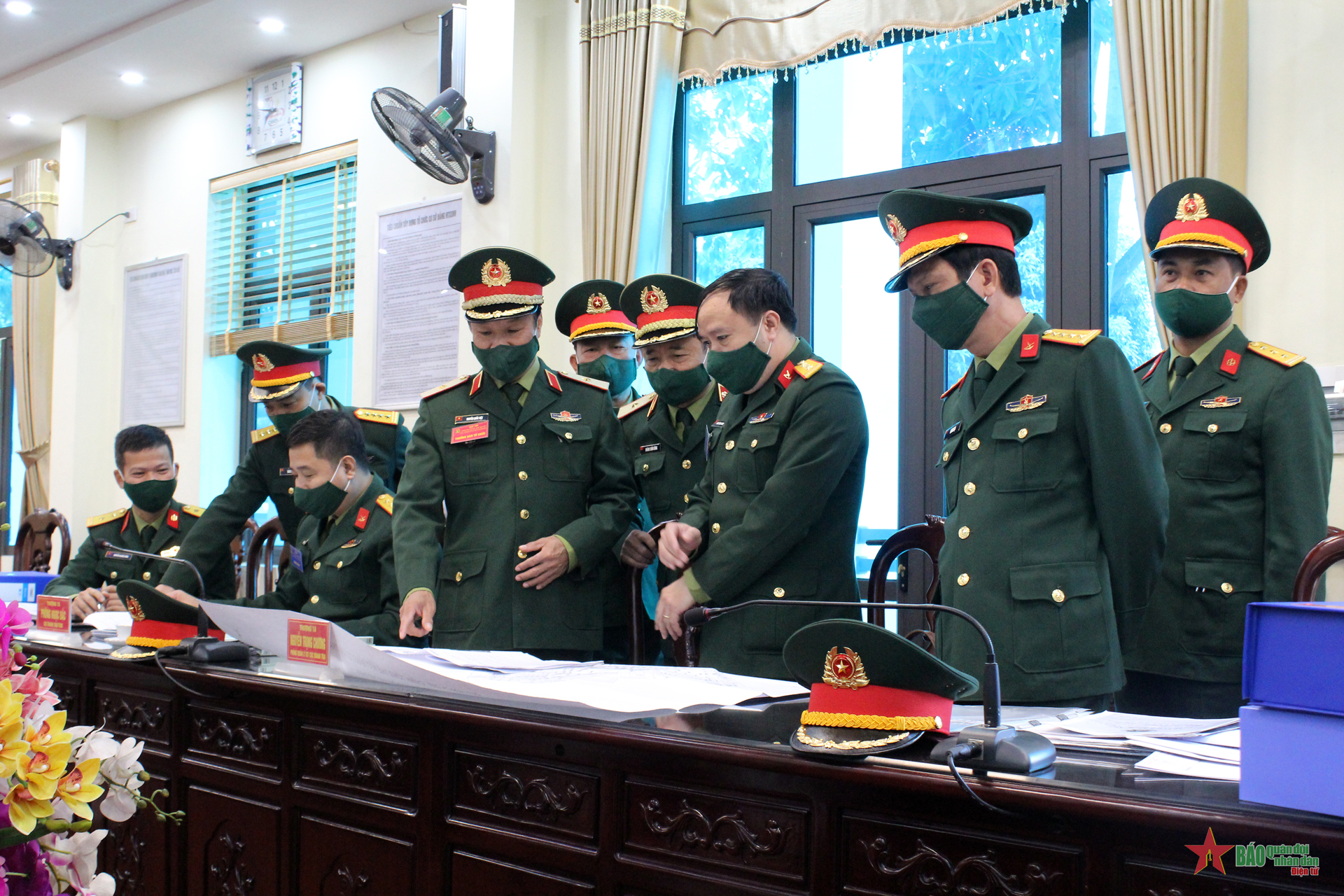 Tổng cục Hậu cần chấm thi “Doanh trại chính quy, xanh, sạch, đẹp” tại Lữ đoàn 86