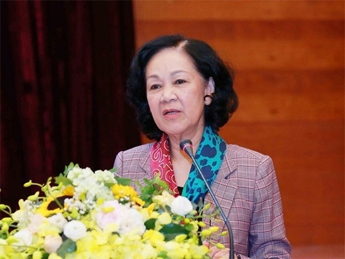 Đồng chí Trương Thị Mai giữ chức Phó trưởng ban Ban Chỉ đạo Trung ương về phòng, chống tham nhũng, tiêu cực