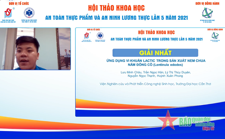 Hội thảo Khoa học trực tuyến “An toàn thực phẩm và An ninh lương thực”