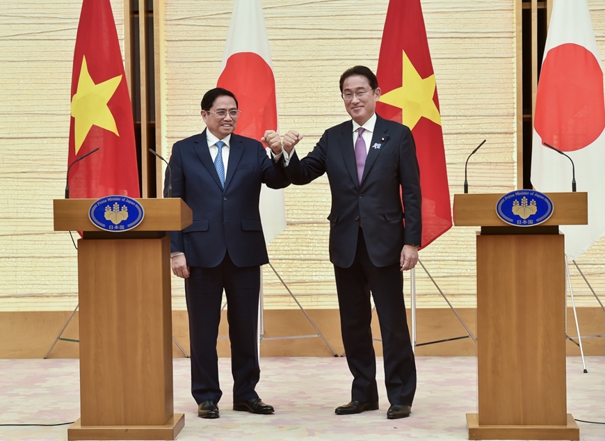 Tuyên bố chung Việt Nam - Nhật Bản: Hướng tới một giai đoạn mới của quan hệ Đối tác Chiến lược sâu rộng vì hòa bình và thịnh vượng ở châu Á
