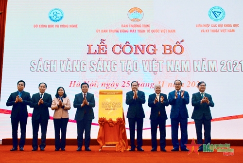 Lễ công bố Sách vàng Sáng tạo Việt Nam năm 2021