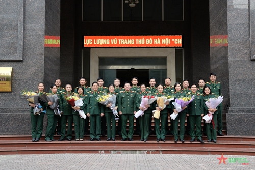 Bộ tư lệnh Thủ đô Hà Nội gặp mặt cán bộ tham gia lực lượng gìn giữ hòa bình