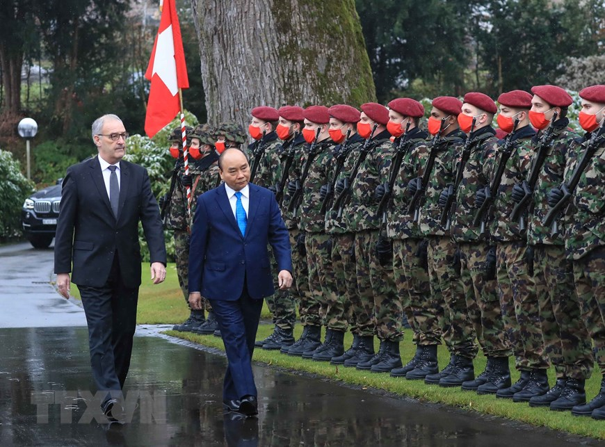 Thúc đẩy quan hệ Việt Nam - Thụy Sĩ phát triển tương xứng với tiềm năng hai nước