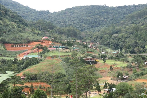 Thu hồi dự án để xảy ra “làng biệt thự” xây dựng trái phép tại Lâm Đồng