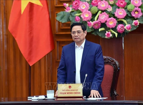 Thủ tướng Phạm Minh Chính làm việc trực tuyến với lãnh đạo Đà Nẵng​