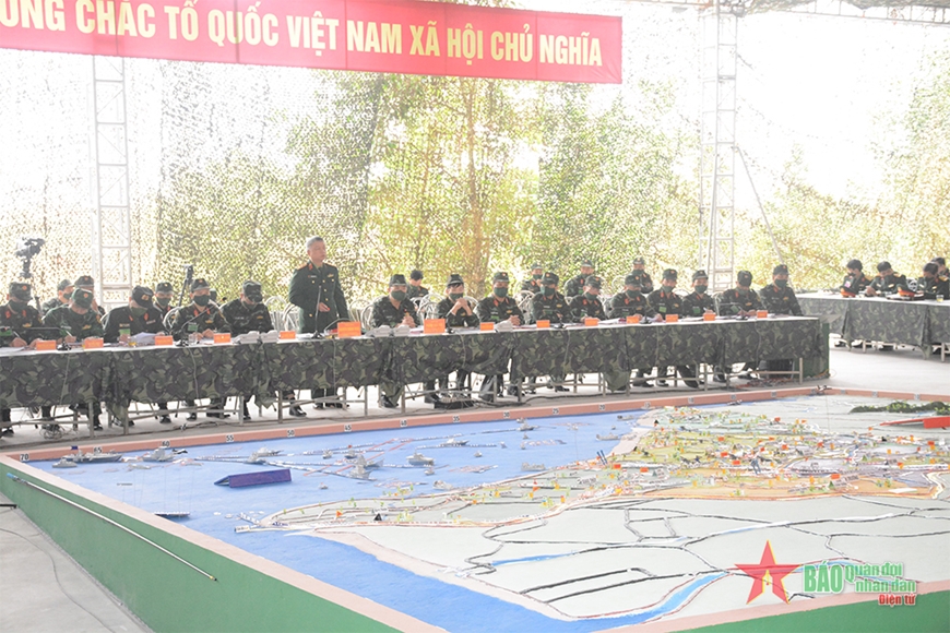 Tăng cường sức mạnh khu vực phòng thủ của tỉnh Nam Định