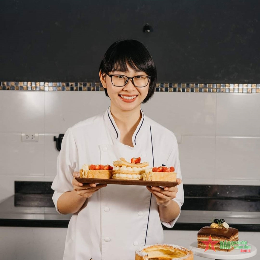 Lưu Minh Trang mơ ước mở một chuỗi sản phẩm bánh mì, bánh ngọt mang tính ứng dụng cao trong cuộc sống.