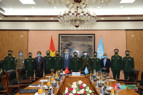 Đoàn Kiểm tra Liên hợp quốc đánh giá công tác triển khai của Đội Công binh Gìn giữ hòa bình