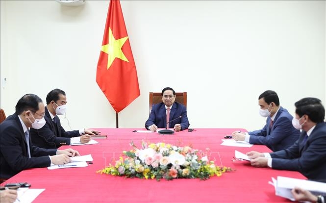 Thủ tướng Phạm Minh Chính mong muốn Hà Lan hỗ trợ Việt Nam kết nối các cảng và khu công nghiệp với châu Âu