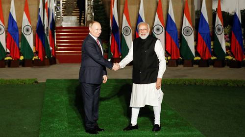Hội nghị thượng đỉnh Nga - Ấn lần thứ 21: Nỗ lực cân bằng quan hệ nước lớn 